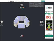 Tablet Screenshot of playspades-online.com